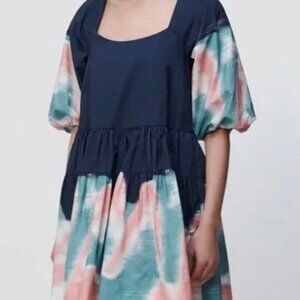 Jonathan Simkhai Baylee Puff Sleve Dress Size Small